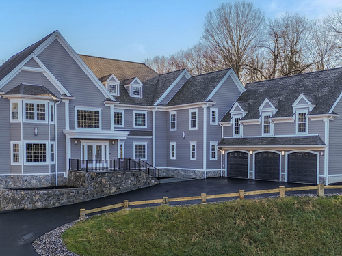 New construction single family home for sale located at 34 Fox Run Road, Redding, CT 06896