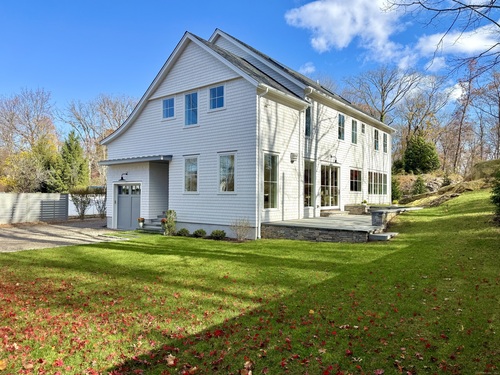 Contemporary new construction single family home for sale located at 171 Compo Road South, Westport, CT 06880