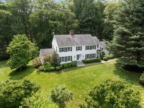 Waterfront single family home for sale located at 75 Bald Hill Road, Wilton, CT 06897