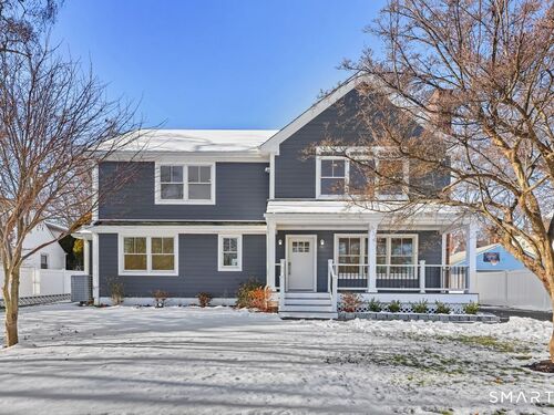 Contemporary single family home for sale located at 105 Houston Terrace, Stamford, CT 06902