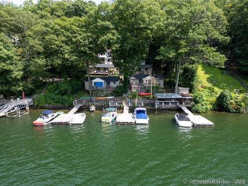 Waterfront multi family home for sale located at 1 Marker Road, Danbury, CT 06810