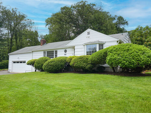 single family home for sale located at 12 Shady Knoll Lane, New Canaan, CT 06840