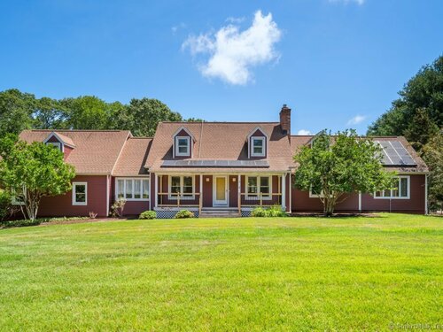 Waterfront single family home for sale located at 143 Hattertown Road, Newtown, CT 06470