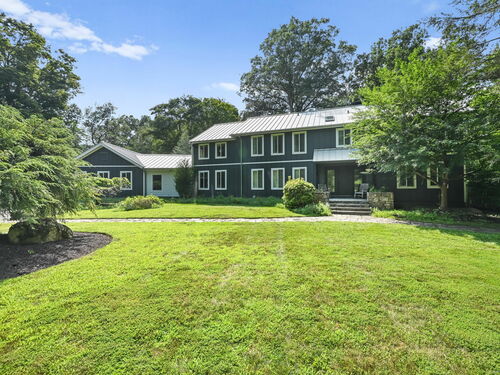 Waterfront contemporary single family home for sale located at 31 Riverfield Drive, Weston, CT 06883