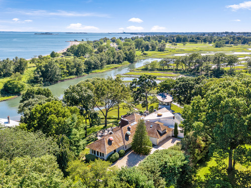 Waterfront contemporary single family home for sale located at 11 Beachside Common, Westport, CT 06880