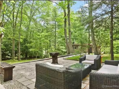 Waterfront contemporary single family home for sale located at 11 Alewives Road, Norwalk, CT 06850