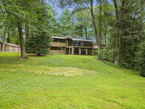 Contemporary single family home for sale located at 12 Mountain Road, Wilton, CT 06897