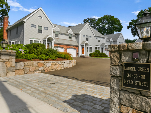  townhouse condo for sale located at 34 Mead Street, apt 3, New Canaan, CT 06840