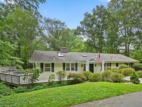 Waterfront single family home for sale located at 391 Sawmill Road, Stamford, CT 06903