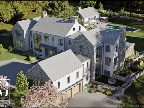 New construction single family home for sale located at 382 North St Street, Greenwich, CT 06830