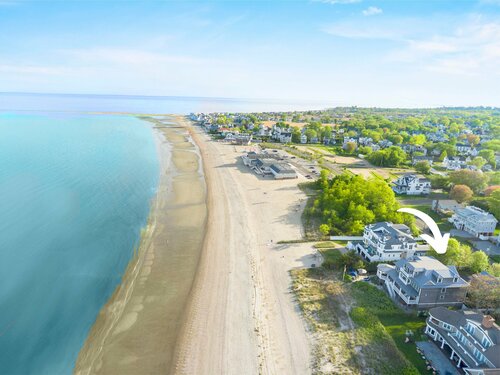 Waterfront single family home for sale located at 195 Fairfield Beach Road, Fairfield, CT 06824