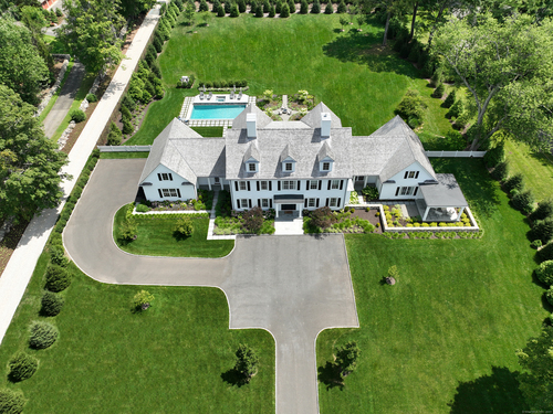 New construction single family home for sale located at 688 Hulls Farm Road, Fairfield, CT 06890