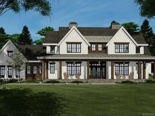 Contemporary new construction single family home for sale located at 23 Taunton Lane, Newtown, CT 06470