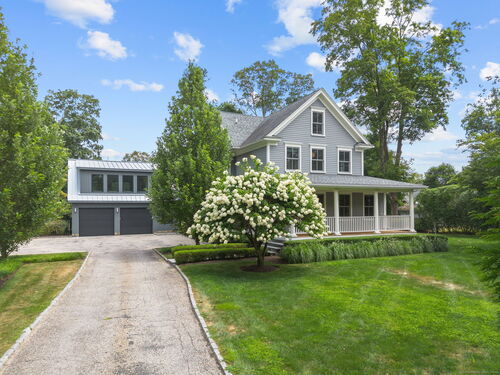 Contemporary antique single family home for sale located at 84 Olmstead Lane, Ridgefield, CT 06877