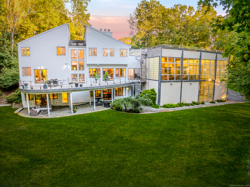 Contemporary single family home for sale located at 19A Darbrook Road, Westport, CT 06880