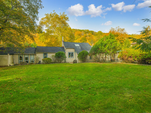 Waterfront single family home for sale located at 260 Lyons Plain Road, Weston, CT 06883