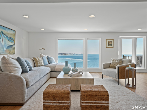 Waterfront single family home for sale located at 64 Ocean Drive East, Stamford, CT 06902