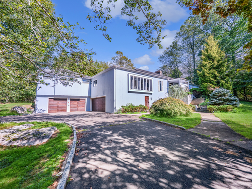 Contemporary single family home for sale located at 480 Riders Lane, Fairfield, CT 06824