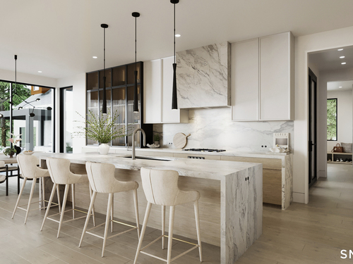 Contemporary new construction single family home for sale located at 24 Edgemarth Hill Road, Westport, CT 06880