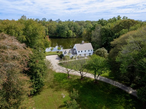 Waterfront single family home for sale located at 63 Dorchester Road, Darien, CT 06820