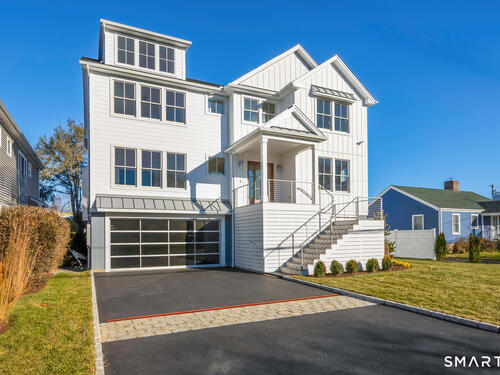 New construction single family home for sale located at 127 Paul Place, Fairfield, CT 06824