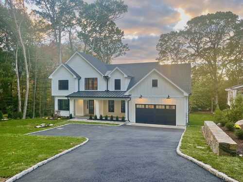 Contemporary new construction single family home for sale located at 31 Rosano Road, Stamford, CT 06905