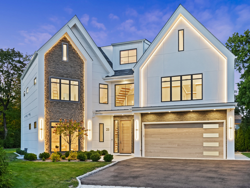 Contemporary single family home for sale located at 25 Dialstone Lane, Greenwich, CT 06878