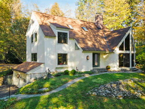 Contemporary single family home for sale located at 34 Echo Valley Road, Newtown, CT 06470
