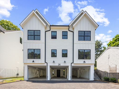 New construction townhouse condo sold located at 26 Homestead Lane, a, Greenwich, CT 06831