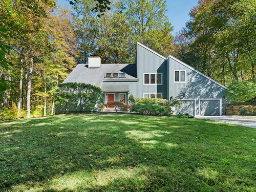 Contemporary single family home for sale located at 90 Old Stagecoach Road, Redding, CT 06896