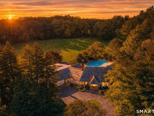 Contemporary single family home for sale located at 6 Reynwood Manor, Greenwich, CT 06831