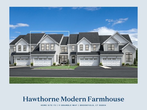 New construction townhouse condo for sale located at 11 Bramble Way, Brookfield, CT 06804