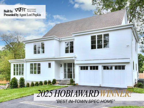 New construction single family home for sale located at 2 Webb Road, Westport, CT 06880