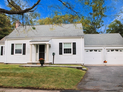 Waterfront single family home for sale located at 19 Riverside Avenue, Stamford, CT 06905