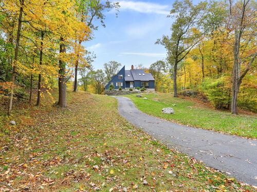 Contemporary single family home for sale located at 22 Ledgewood Road, Redding, CT 06896