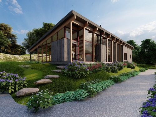 Contemporary new construction single family home for sale located at 2 Coburn Road West, Sherman, CT 06784