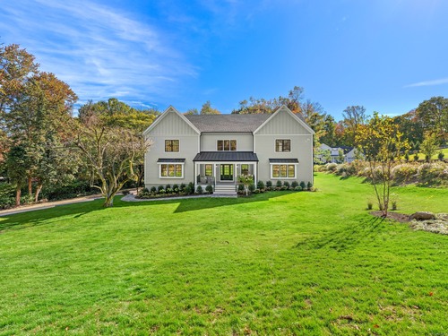 New construction single family home for sale located at 31 Gray Farms Road, Stamford, CT 06905