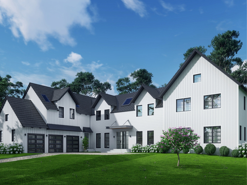 Contemporary new construction single family home for sale located at 11 Wake Robin Road, Westport, CT 06880