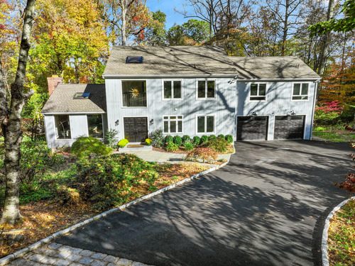 Contemporary single family home for sale located at 6 Bayberry Common, Westport, CT 06880