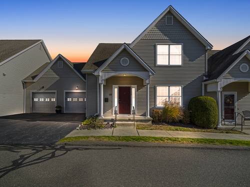 Contemporary single family home for sale located at 12 Heron View Road, 12, New Fairfield, CT 06812