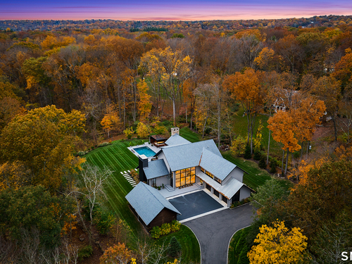 Contemporary single family home for sale located at 319 Bayberry Lane, Westport, CT 06880