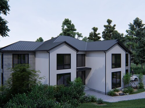 Waterfront contemporary new construction single family home for sale located at 13 Nicoles Court, Brookfield, CT 06804