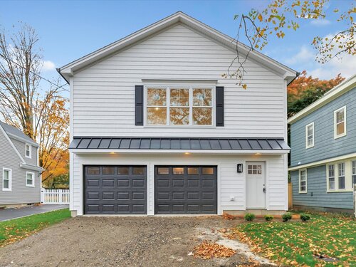Contemporary new construction single family home for sale located at 55 Reed Street, Stratford, CT 06614