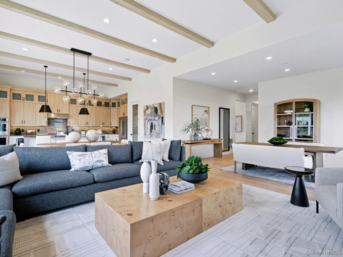 Contemporary new construction single family home for sale located at 10 Foxwood Drive, lot #65, Danbury, CT 06810