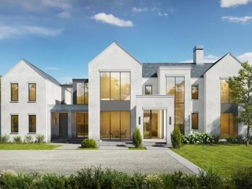 Contemporary new construction single family home for sale located at 14 Burr School Road, Westport, CT 06880