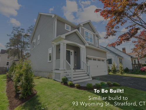 New construction single family home for sale located at 52 Circle Drive, Stratford, CT 06614