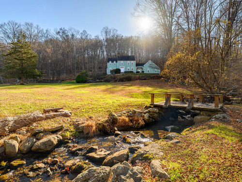 Waterfront single family home for sale located at 14 Concord Ridge Road, Newtown, CT 06470