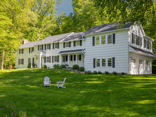 Waterfront single family home for sale located at 148 West Hills Road, New Canaan, CT 06840