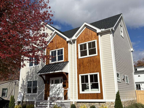 Contemporary new construction single family home for sale located at 137 Millard Street, Fairfield, CT 06824