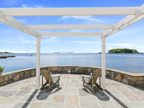 Waterfront single family home for sale located at 34 Shorehaven Road, Norwalk, CT 06855